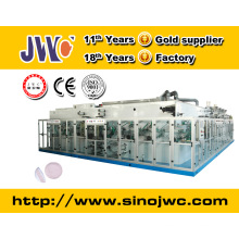 Full servo disposable breast pad making machine